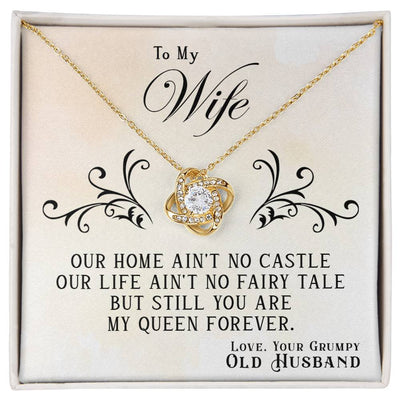 My Queen Forever - Love Knot Necklace