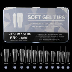 Amazon Bestselling Nail Tips - 550 Matte Almond Shape