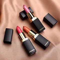 Color-Changing Metallic Pearlescent Gilded Lipstick